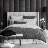 Комплект постельного белья  Бейкер черный Семейный/дуэт Togas