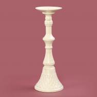 Подсвечник  декоративный кремовый 11х11х30 см Ningde qinyuan