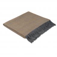 Плед  Элфри бежевый с серым 140х200 см DAILY by Togas