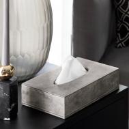 Коробка для салфеток  Данфорд серая 23,5х13,5х5,5 см Togas