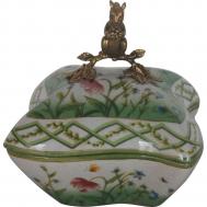 Шкатулка  с белкой 15х15х16 см ГЛАСАР
