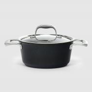 Кастрюля  с крышкой 20х10 см алюминий SKK