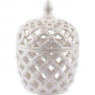 Банка  с крышкой 21x21x29 см ГЛАСАР