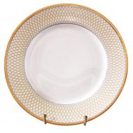Блюдо мелкое  Louise Коричневая сетка 30 см Thun 1794