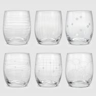 Набор стаканов для воды  Клаб El 300 мл 6 шт Bohemia Crystall