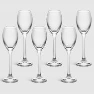 Набор рюмок  София 65мл 6шт Bohemia Crystall