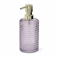 Дозатор для жидкого мыла  Sherine фиолетовый с золотым 7,3х18 см Ridder