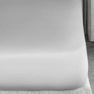 Простыня на резинке  Сенса серая 160х200+30 см Togas