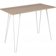 Cтол компьютерный ТC 101.5х75.5х50 см белый TC