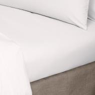 Простыня на резинке  Роял белая 180х200 см Togas