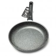 Сковорода  Granito Premium 24 см съемная ручка индукция Risoli