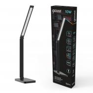 Светильник настольный  Qplus GTL501 10W 600lm 3000-6000K 170-265V черный диммируемый Qi USB LED Gauss