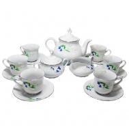 Чайный сервиз  Констанция Ландыши 17/6 Thun 1794