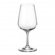 Набор бокалов для белого вина  Apus 360 мл 6 шт Crystalite Bohemia