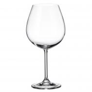 Набор бокалов для красного вина  Colibri 650 мл 6 шт Crystalite Bohemia