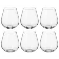 Набор стаканов для виски  380 мл 6 шт Crystalite Bohemia