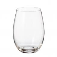 Набор стаканов для воды  Mergus 560 мл 6 шт Crystalite Bohemia