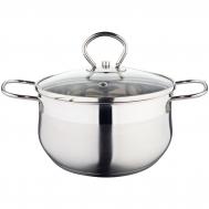 Кастрюля с крышкой  5,9 л 24 см HITT