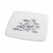 Коврик противоскользящий  Helgoland голубой 54x54 см Ridder