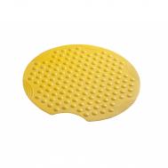 Коврик противоскользящий  Tecno жёлтый см D 55 см Ridder