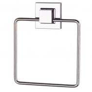 Держатель для полотенца  квадрат, самоклеящийся, хром Teknotel