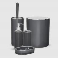 Набор аксессуаров  черный с прозрачным 5 предметов AG CONCEPT