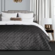 Покрывало  Вилен темно-серое 240х260 см Estia