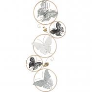 Декор настенный  бабочки 124x6x47 см ГЛАСАР