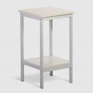 Подставка для цветов  белая 32х32х60 см YQ Forever