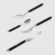 Набор столовых предметов  Pearl Black 6 персон 24 предмета EME