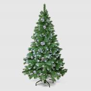 Ель искусственная Царь-Ёлка Снежная королева с шишками 215 см Царь Елка