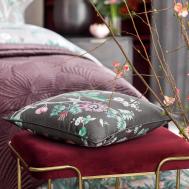 Подушка декоративная  Альфабия темно-серая 45х45 см Togas