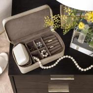 Комплект шкатулок  Люкстон бежевый из 2 предметов Togas