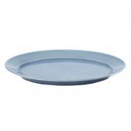 Блюдо  овальное 360 мм васильковый Башкирский фарфор