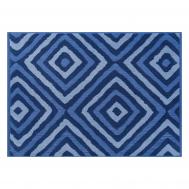 Коврик для ног  Universo синий 50х70 см Cleanelly