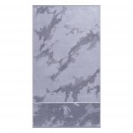 Махровое полотенце  Le montagne серое 50х90 см Cleanelly