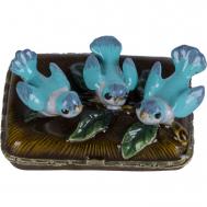 Шкатулка  со стразами Птички 6х4х3 см ГЛАСАР