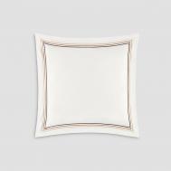 Комплект наволочек  Линари белый с коричневым 70х70 см Togas