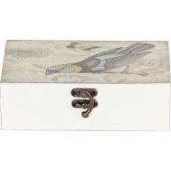 Шкатулка  с птицей 17,6х11,2х5,8 см ГЛАСАР