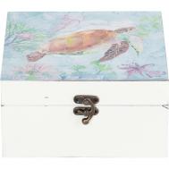 Шкатулка  с черепахой 18х19х9,3 см ГЛАСАР