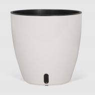 Кашпо с вставкой Greensun 18х18х17 см aq1817 белый Green Sun