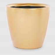 Кашпо с автополивом  d43см aq4340, матовое золото Green Sun