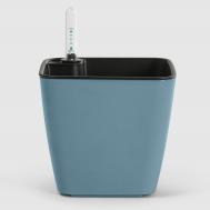 Кашпо с автополивом  RA1313-голубой 13 см Green Sun