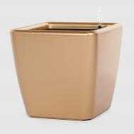 Кашпо с автополивом Greensun d44см RA4440 матовое золото Green Sun