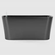 Кашпо с автополивом Greensun cl4018, темное серебро Green Sun