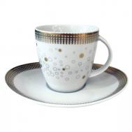 Чашка с блюдцем  Loos Вселенная 220 мл Thun 1794