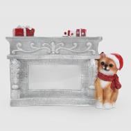 Камин с котенком  29х39х11 см Тпк полиформ