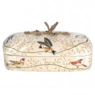 Шкатулка  с бабочкой 23х10х12 см ГЛАСАР