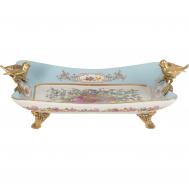 Блюдо с птичками  30х17х10 см ГЛАСАР