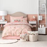 Комплект постельного белья  Стробби розовый Подростковый Kids by togas